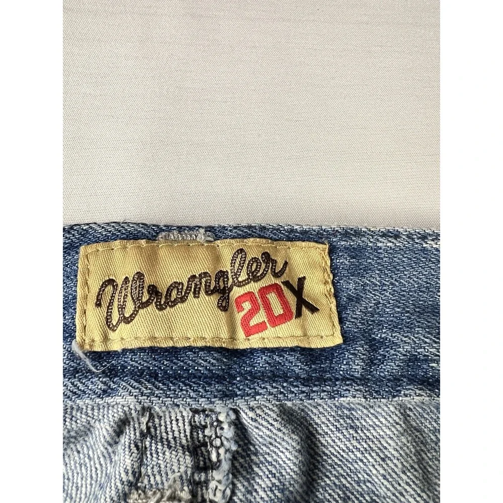 Wrangler 20X Vintage Bootcut Jeans Cowboy Western Rodeo Denim Men 33x36 (34x34)
